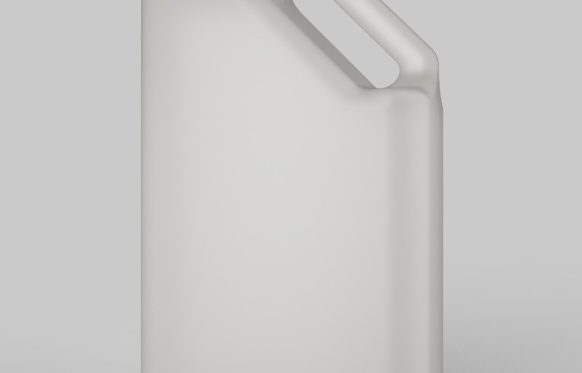 Galón rectangular natural 3800ML T42MM