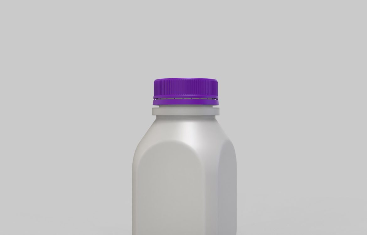 Envase cuadrado 250ml natural